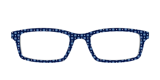 Pair Eyewear Design Tops Snowflake Polka Dot top pois