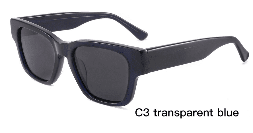 Ouyuan ZD8840 occhiali da sole quadrati retro