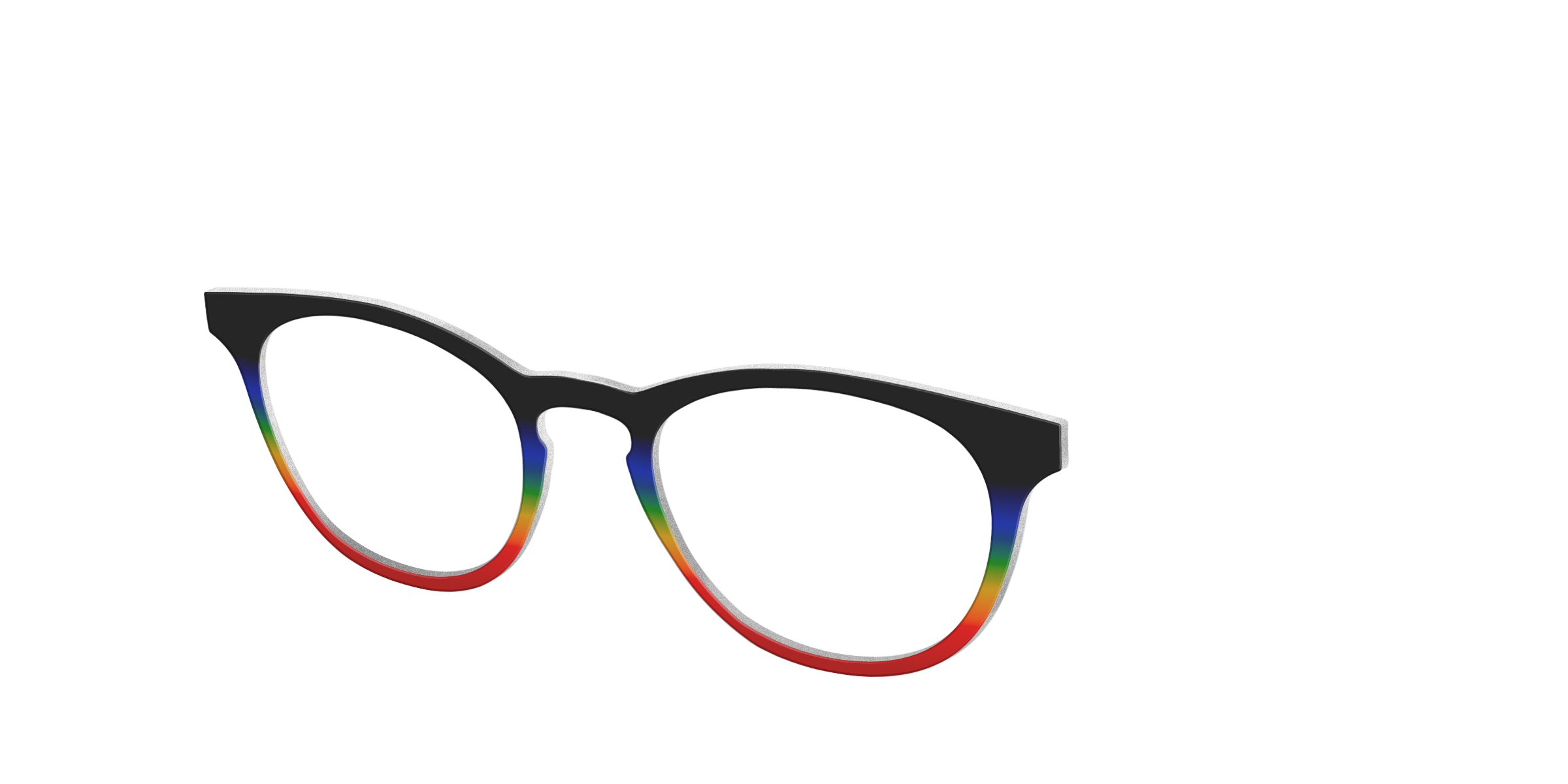 Pair Eyewear Solid Tops Love Wins Gradient top magnetico