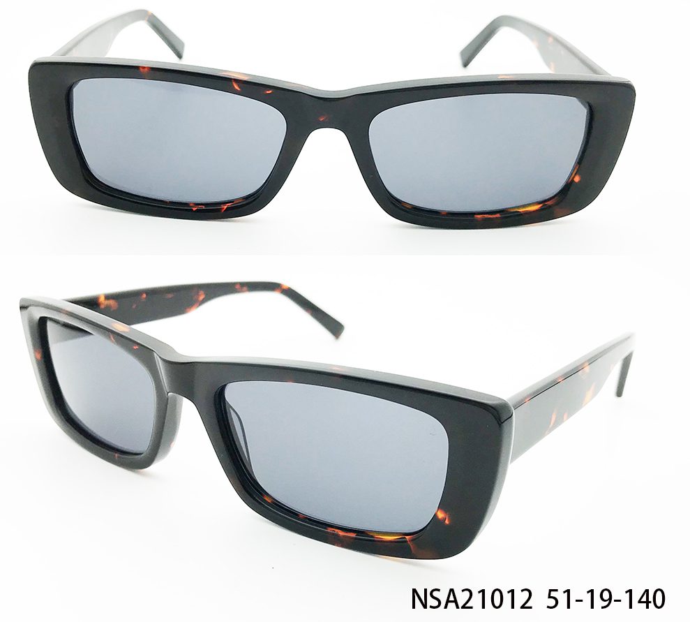 Ouyuan NSA21012 occhiali da sole polarizzati acetato demi