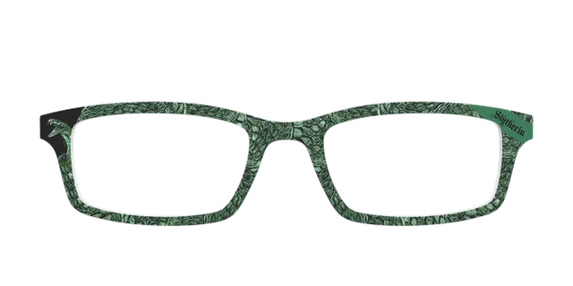 Pair Eyewear Collabs Slytherin Serpent top occhiali verde