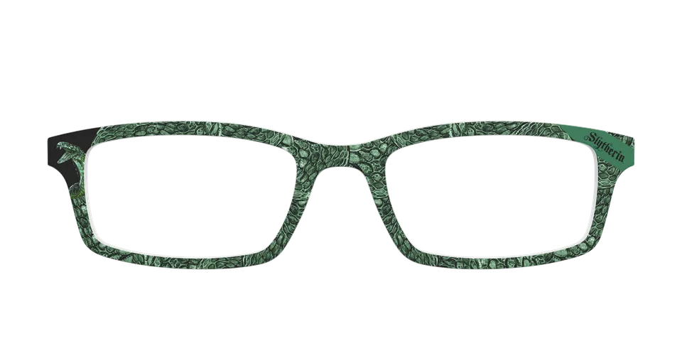 Pair Eyewear Collabs Slytherin Serpent top occhiali verde