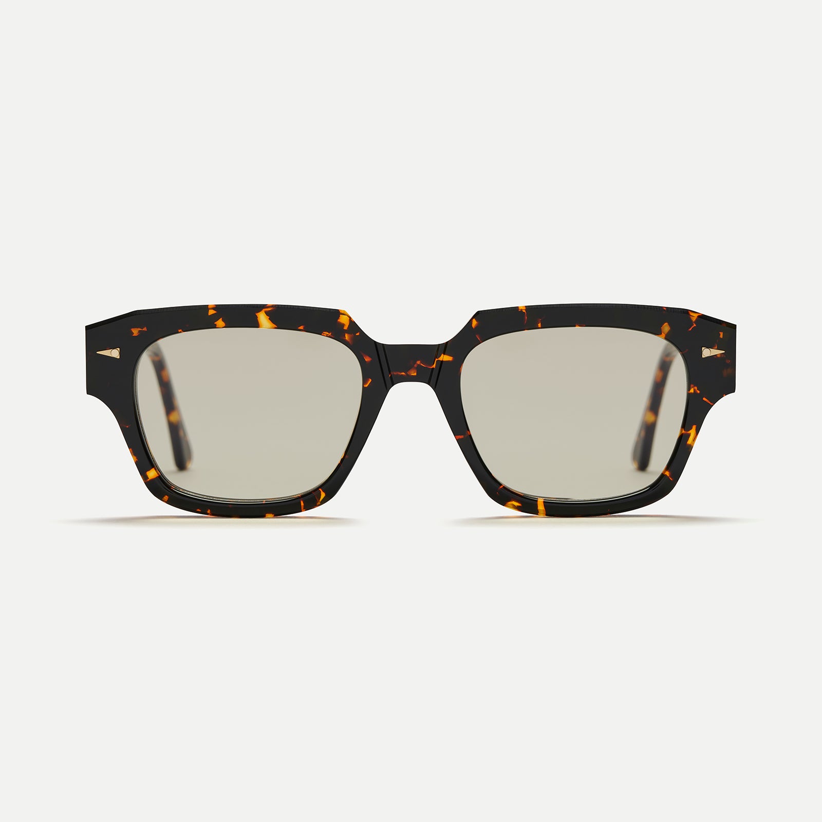 Ahlem Rivoli occhiali da sole nero sky blue acetato