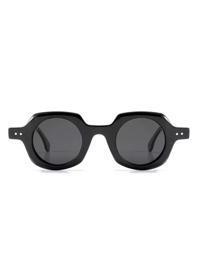 Ouyuan FG1582T occhiali da sole tondi donna spessi