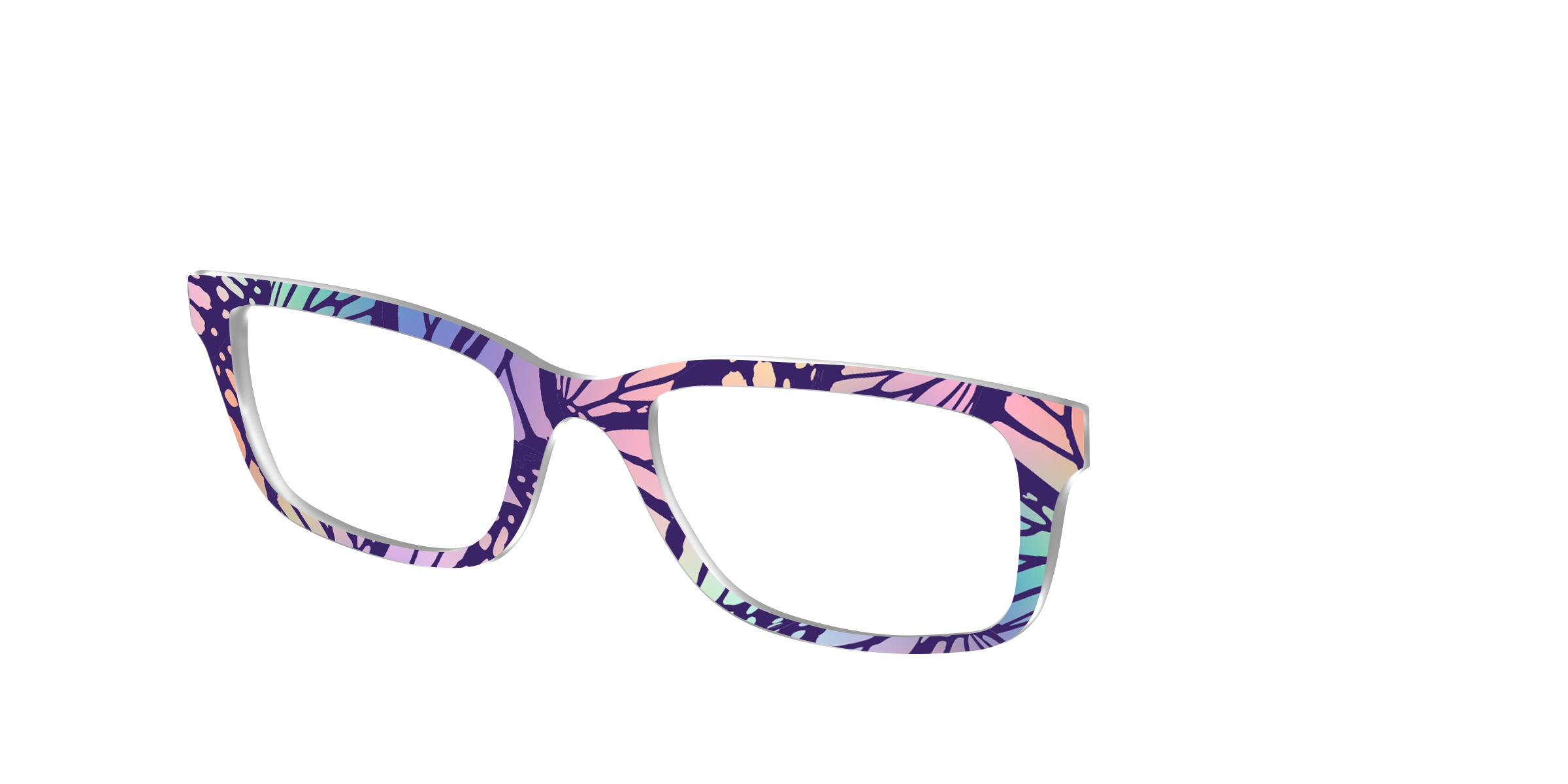 Pair Eyewear Design Tops Sorbet Wings Mosaic cover mosaico