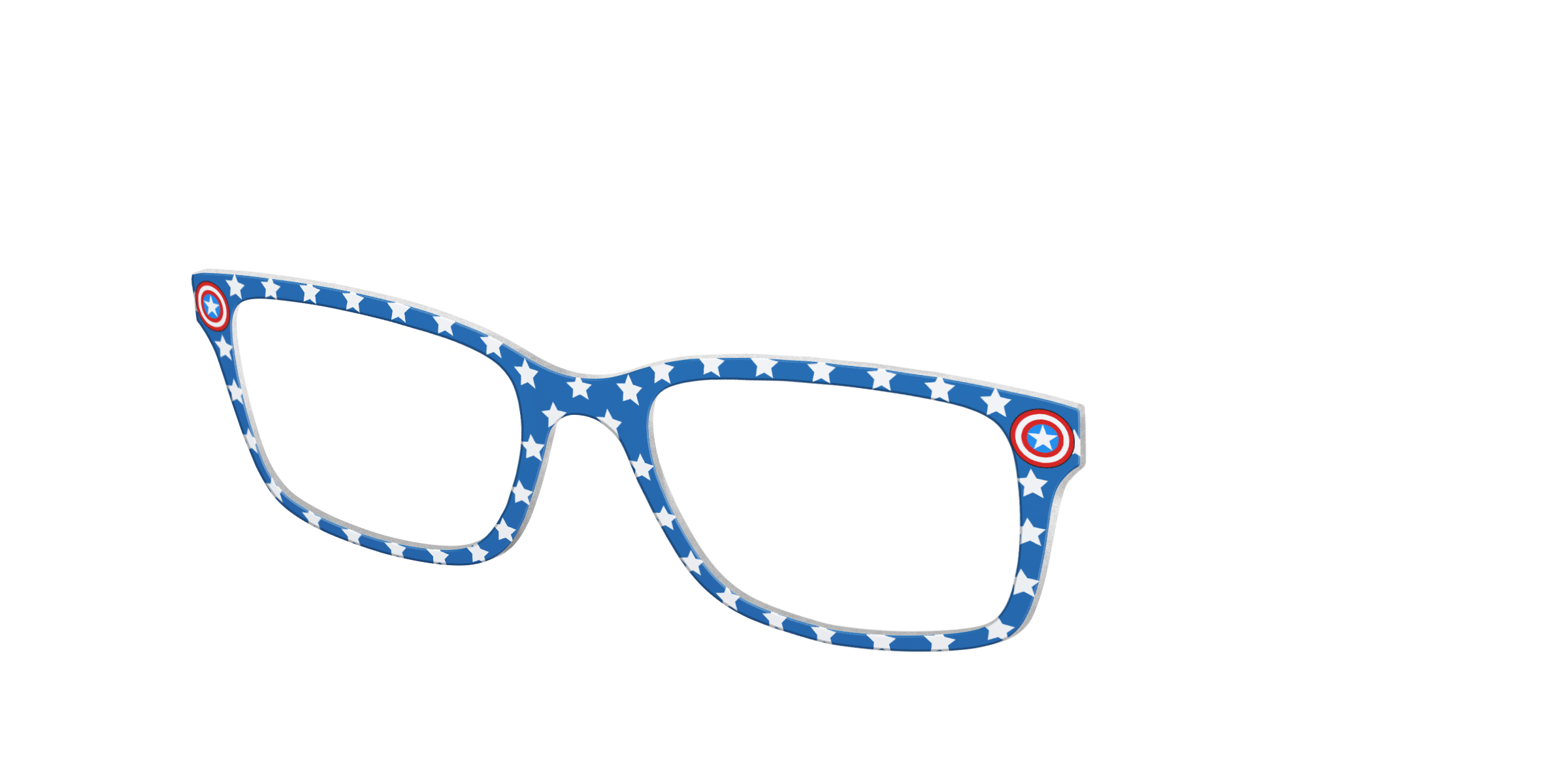 Pair Eyewear Collabs The Captain America Stars top occhiali
