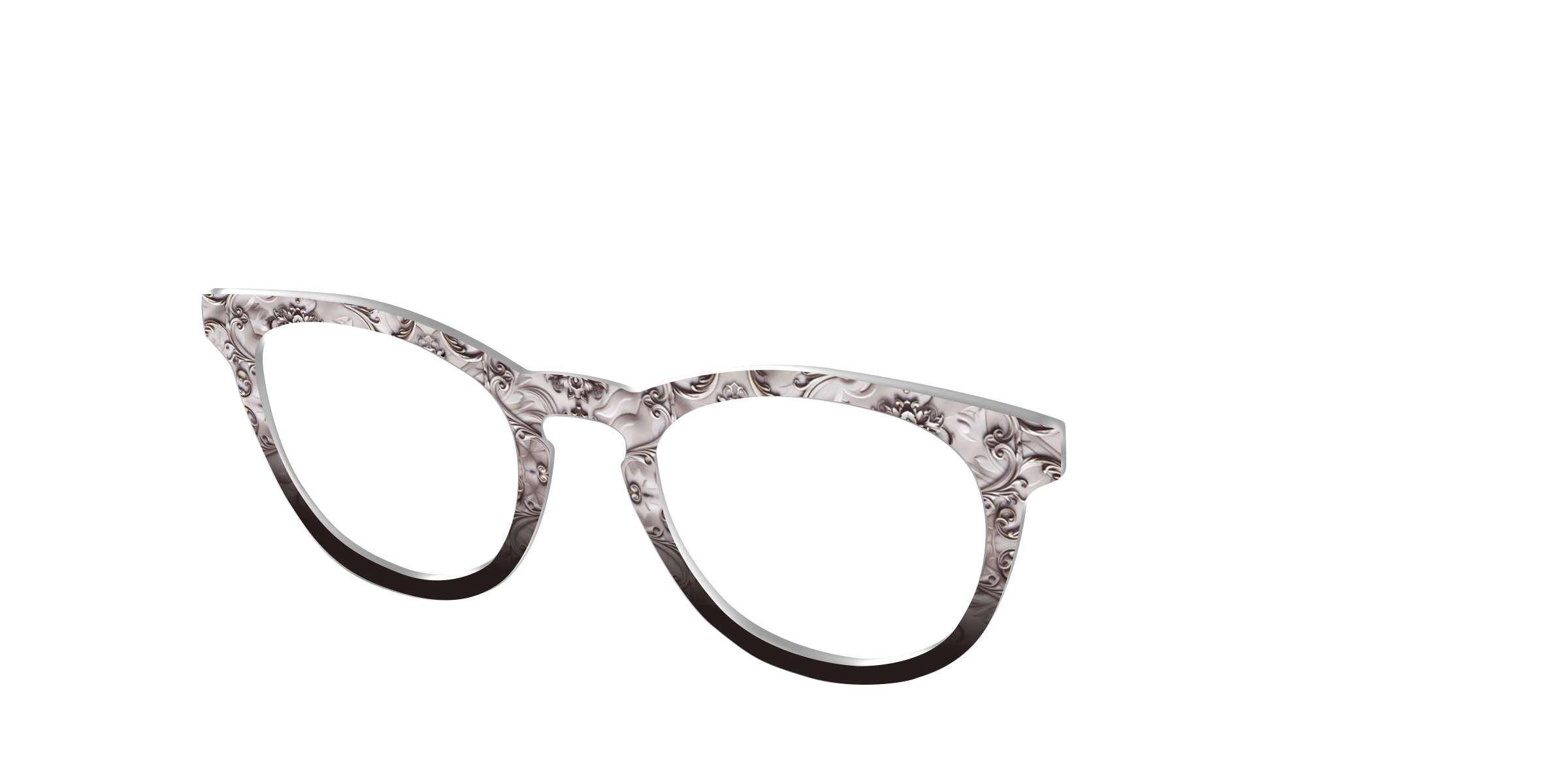 Pair Eyewear Heritage Damask top magnetico Cedro