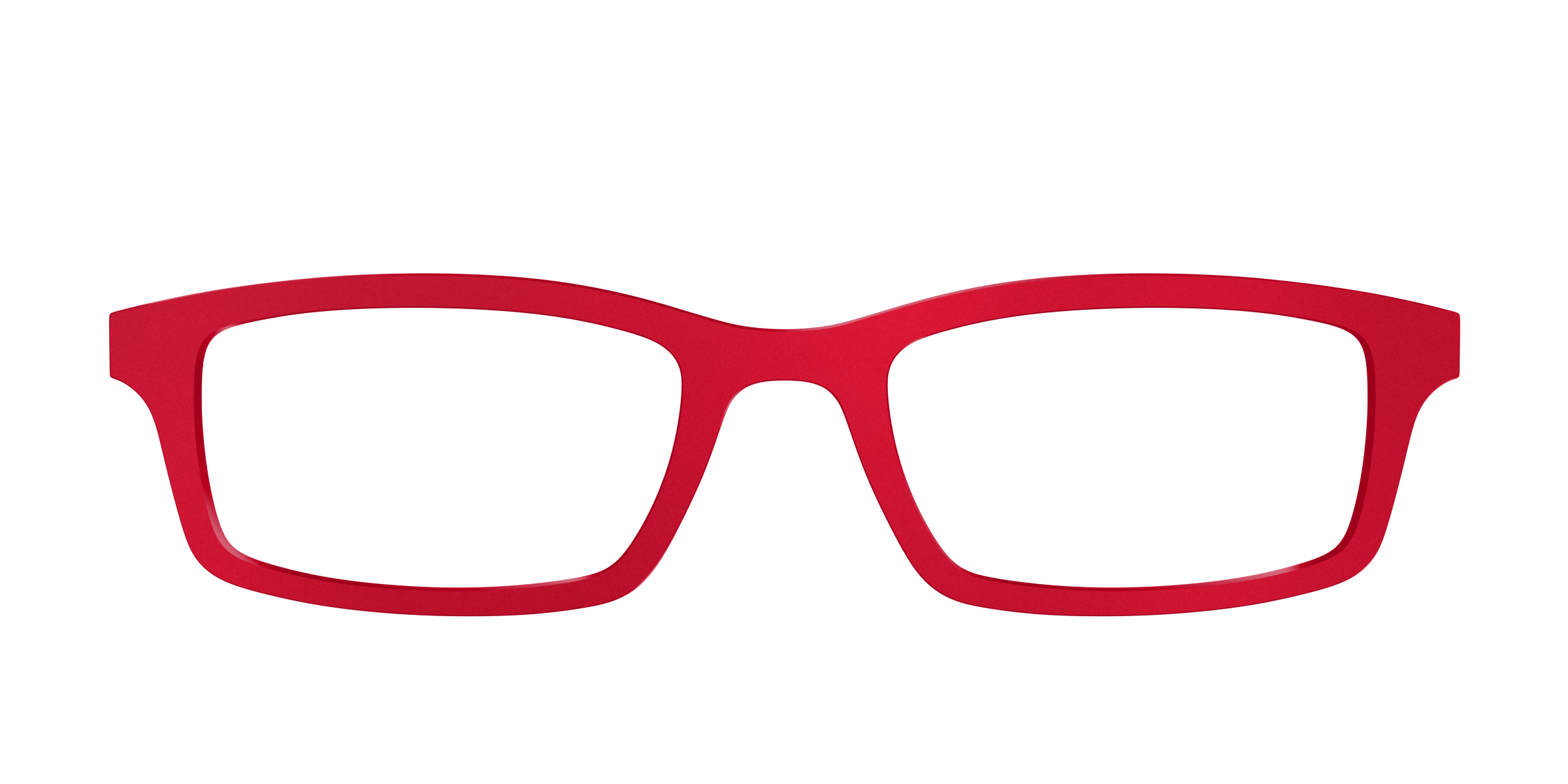 Pair Eyewear Design Tops Matte Red top magnetico rosso opaco