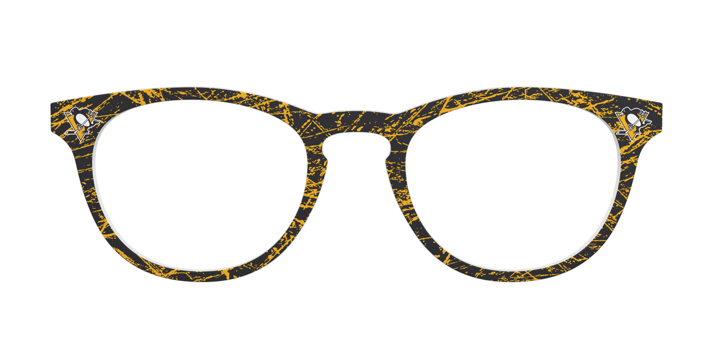 Pair Eyewear School Spirit Penguins Ice top magnetico nero giallo