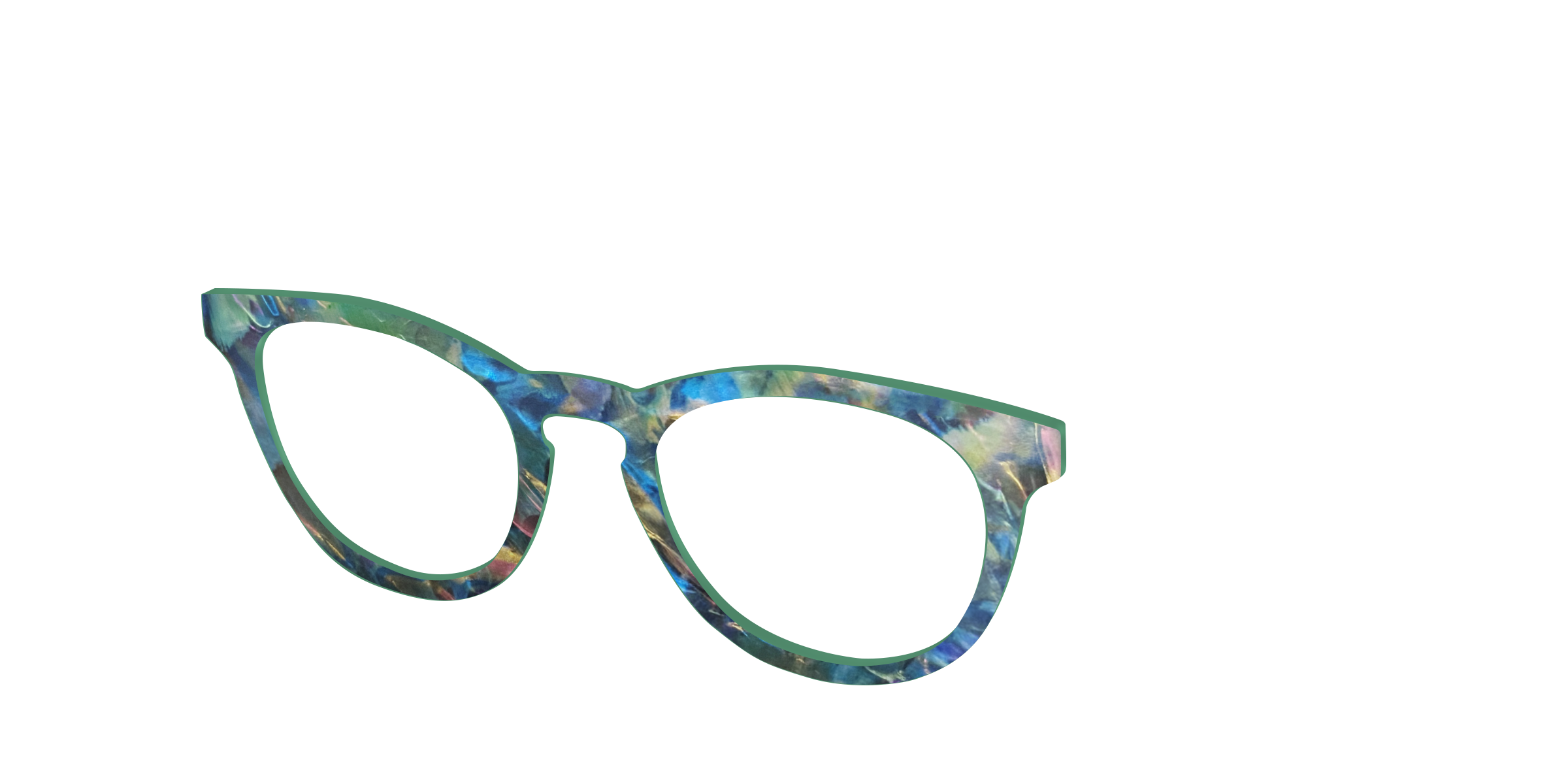 Pair Eyewear Design Tops The Neptune Pearl 406 top occhiali perla