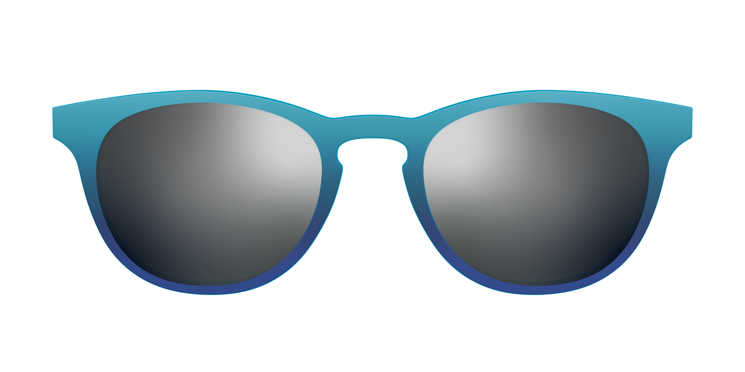 Pair Eyewear Sun Tops Polarized Ocean Blue Sun Top Serra