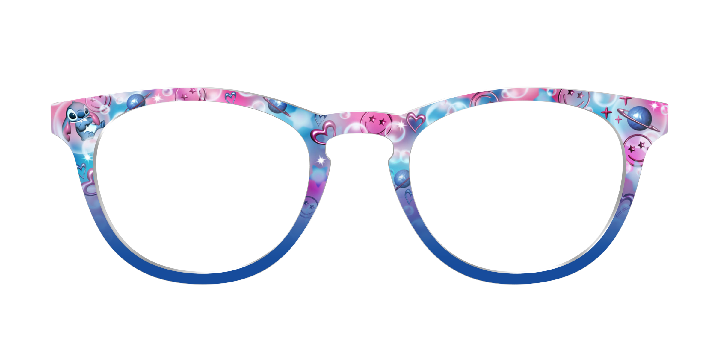 Pair Eyewear Collabs Stitch Bubble Pop top per occhiali Cedro