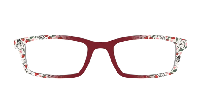 Pair Eyewear Collabs Berry Sweet top per occhiali rosso