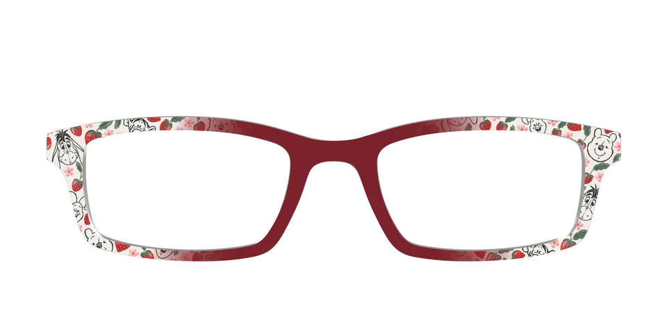 Pair Eyewear Collabs Berry Sweet top per occhiali rosso