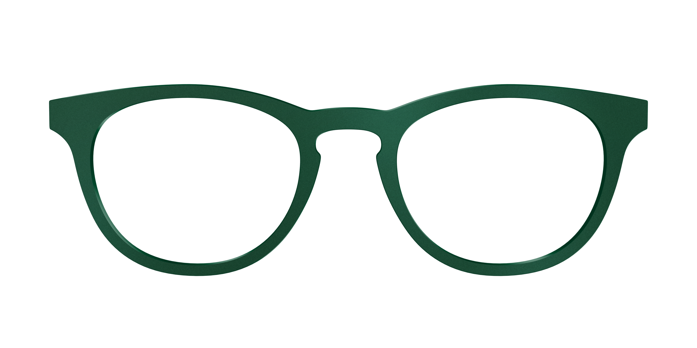 Pair Eyewear Design Tops The Matte Spruce top verde opaco