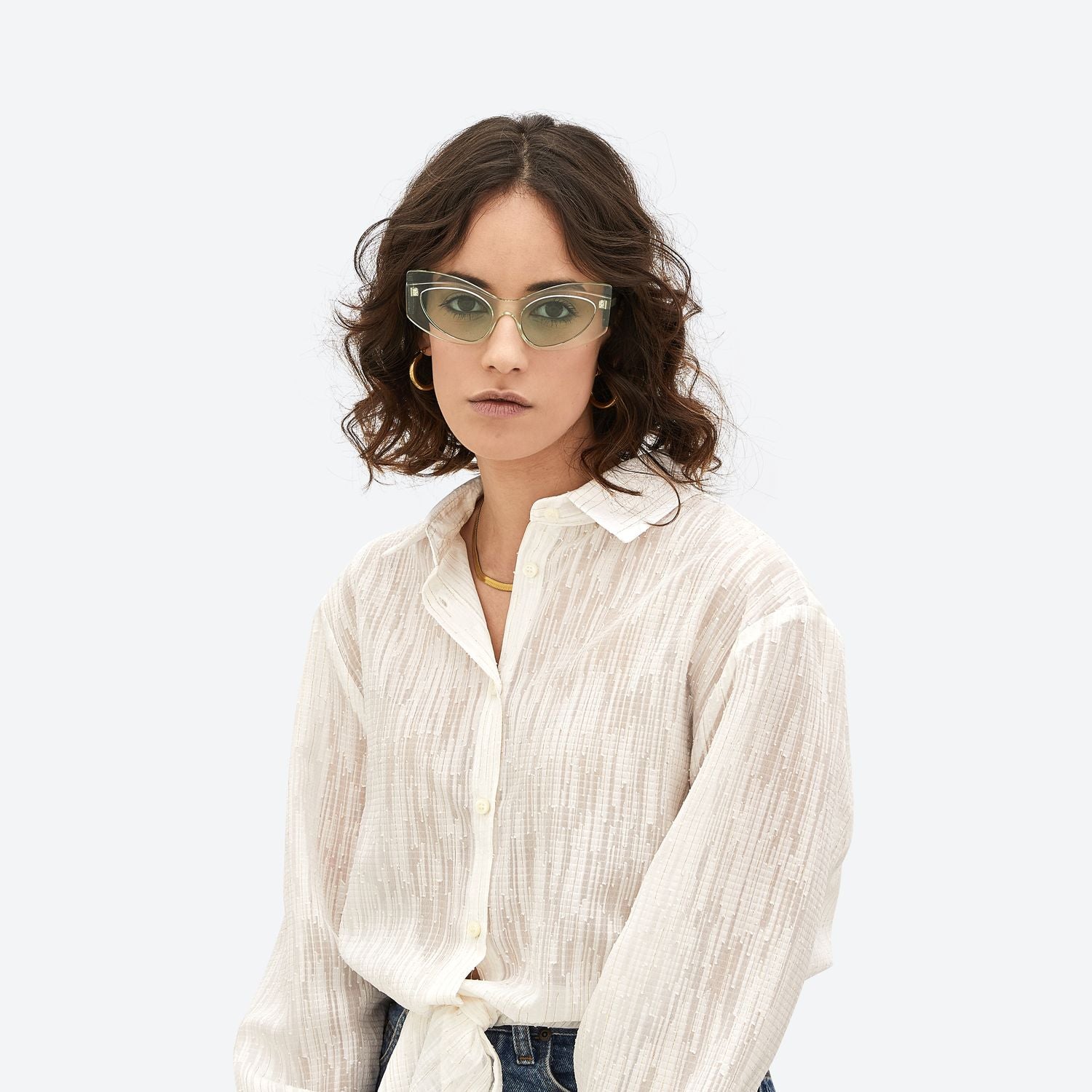 Monokol Seaside Light MK129 C19 occhiali da sole cat eye acetato