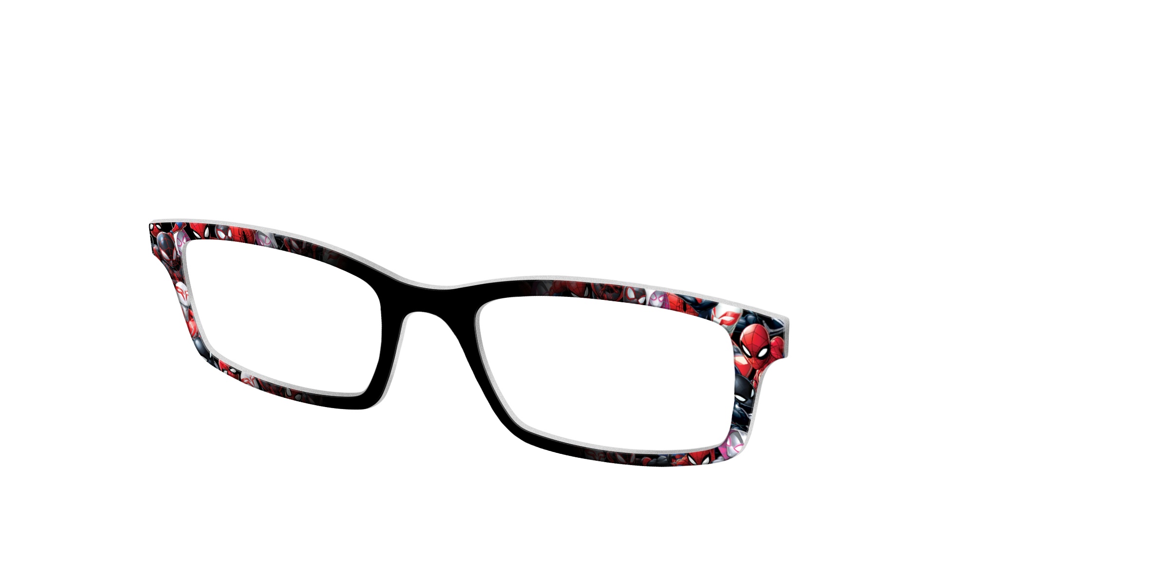 Pair Eyewear Collabs Team Spidey top occhiali rosso blu