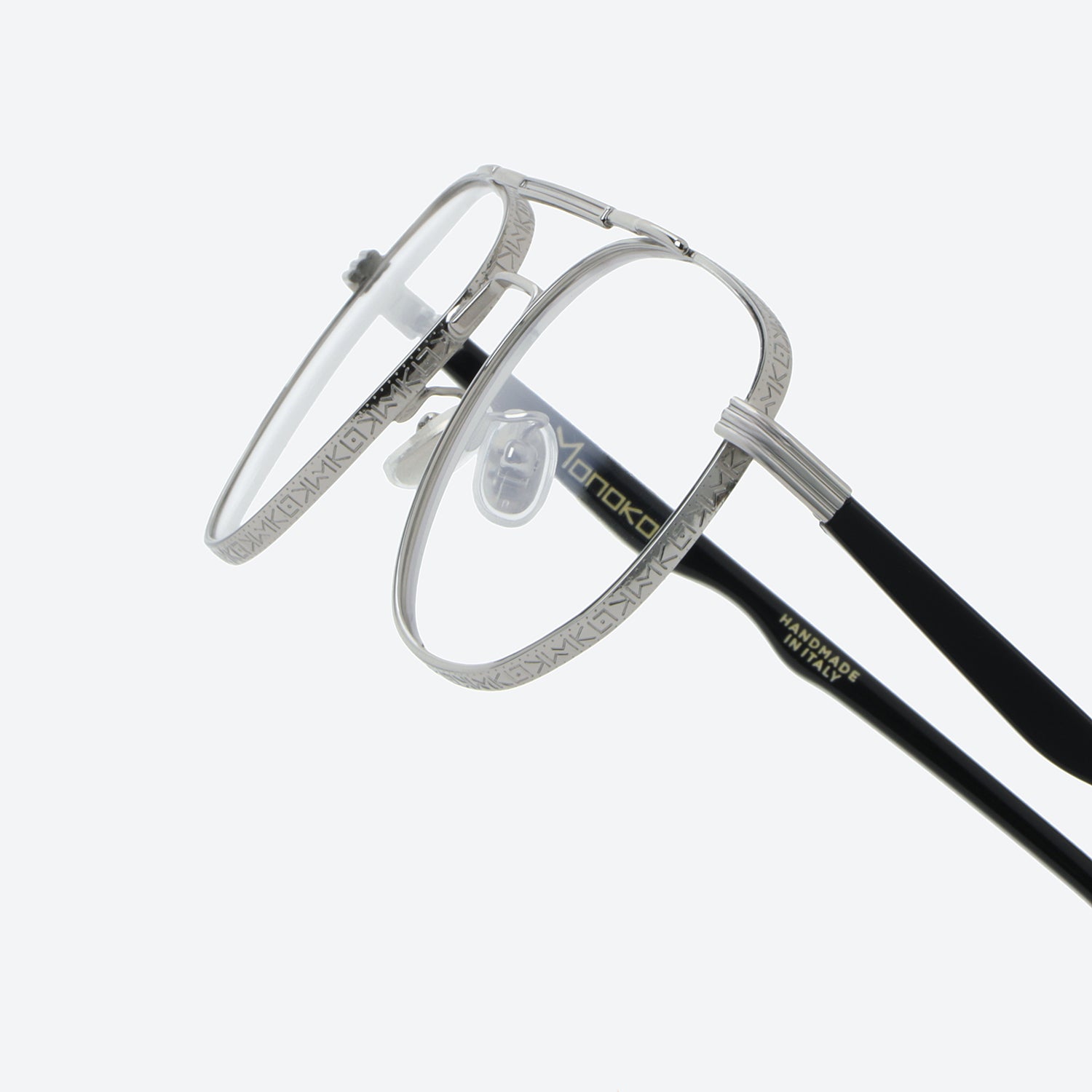 Monokol Evolved Boldness MK336 C2 occhiali da vista aviator metallo