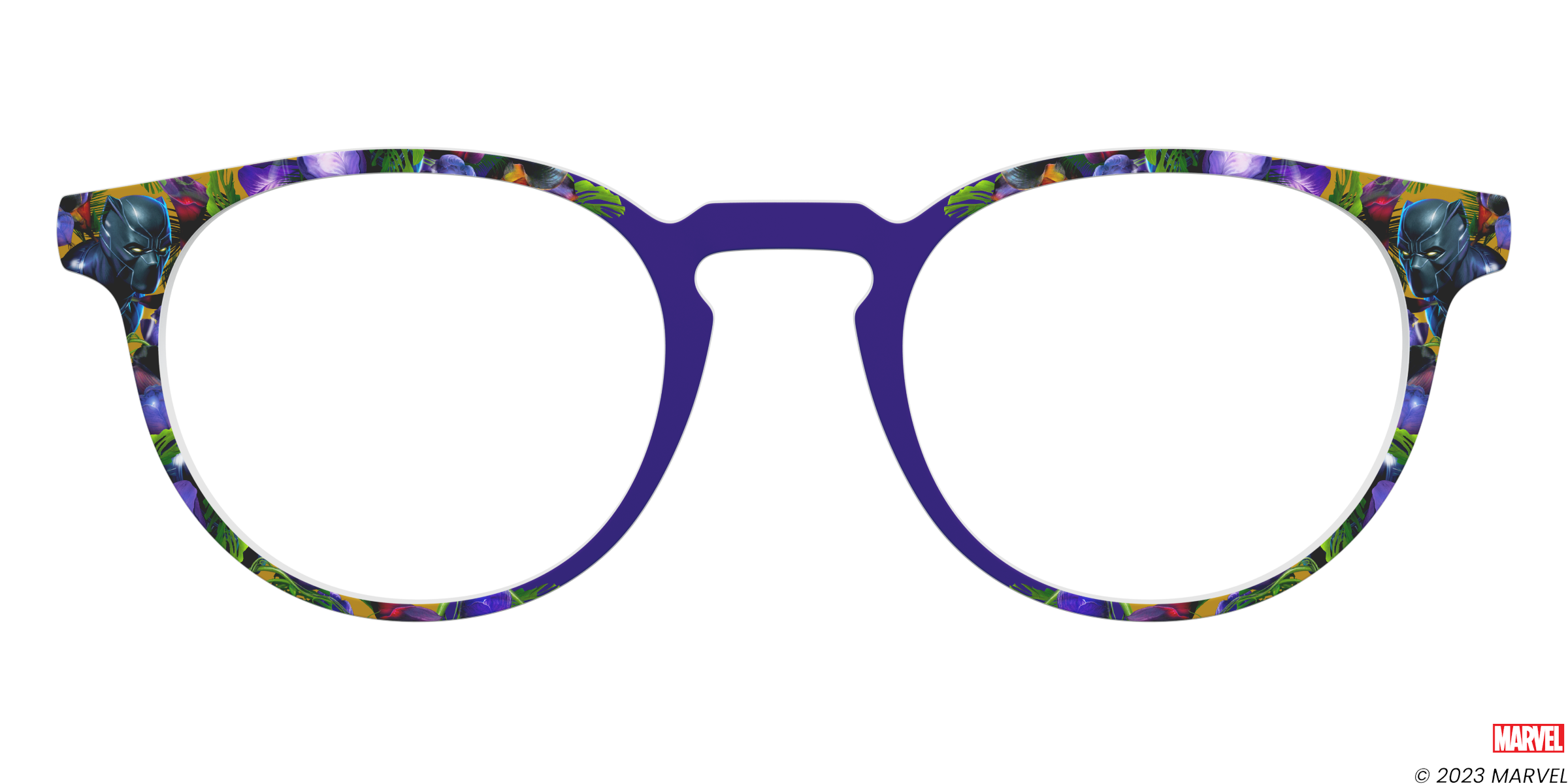 Pair Eyewear Collabs Black Panther Forever top occhiali MR12