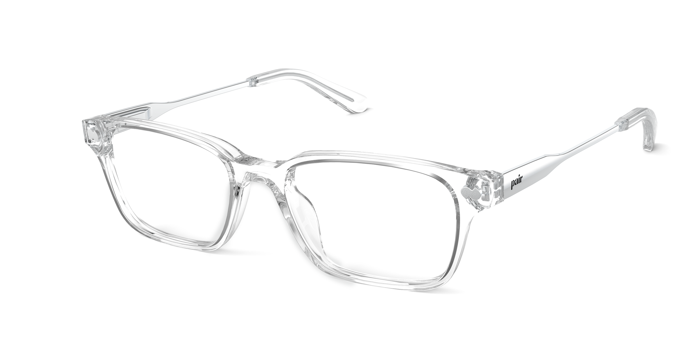 Pair Eyewear Finley Mixed Material montatura nero oro