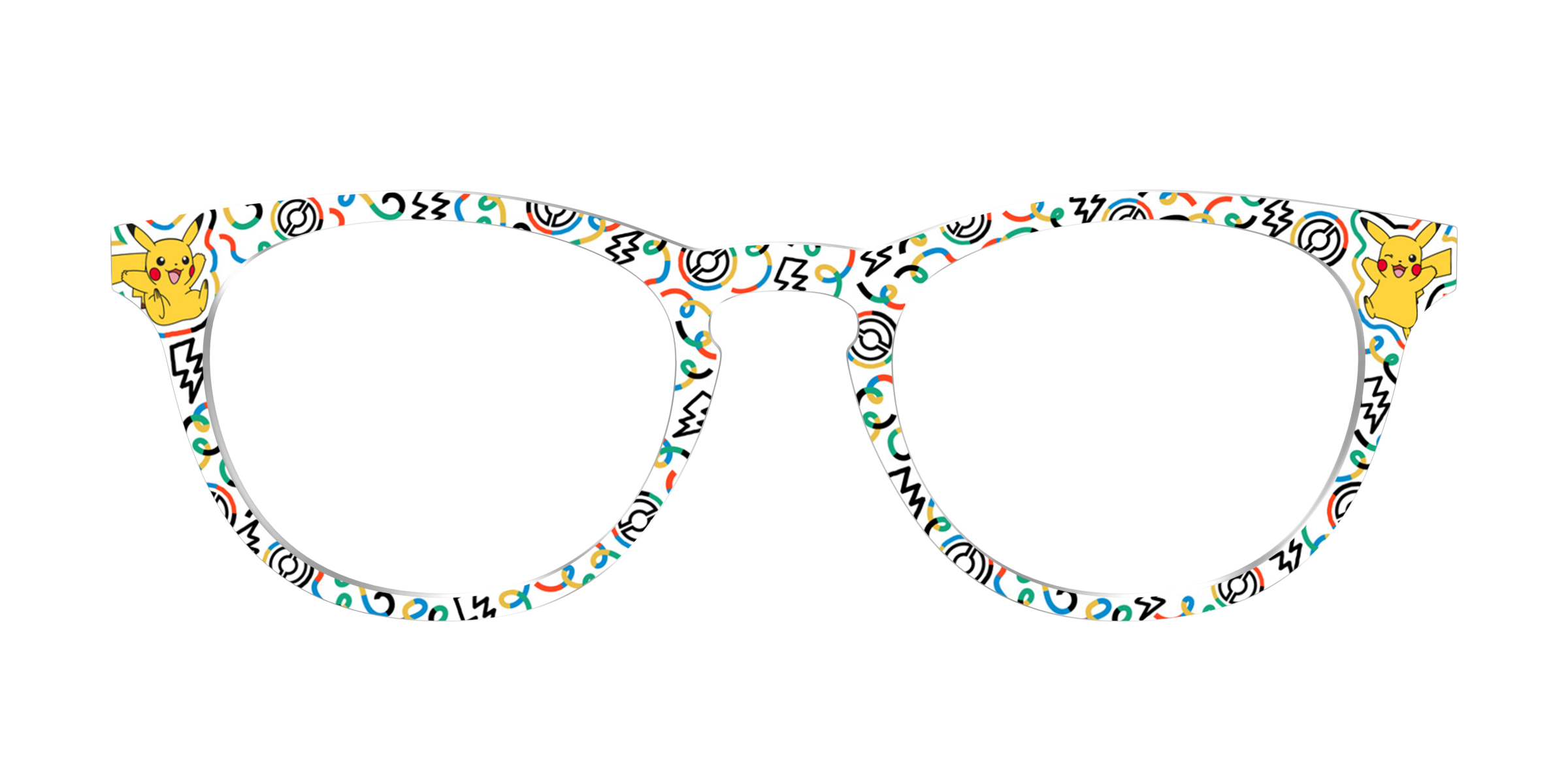 Pair Eyewear Collabs Pikachu Doodle top per occhiali giallo PK10