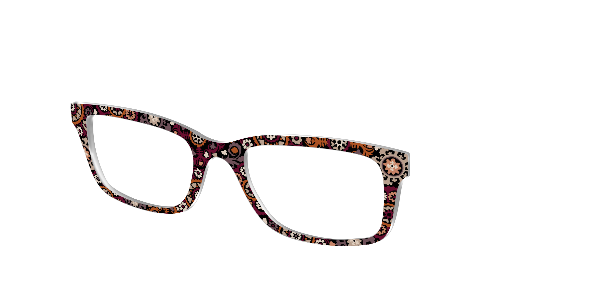 Pair Eyewear Design Tops Woodland Mosaic top occhiali magnetico