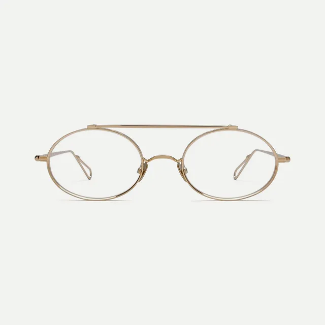 AHLEM Optical Turbigo occhiali da vista Champagne ovale