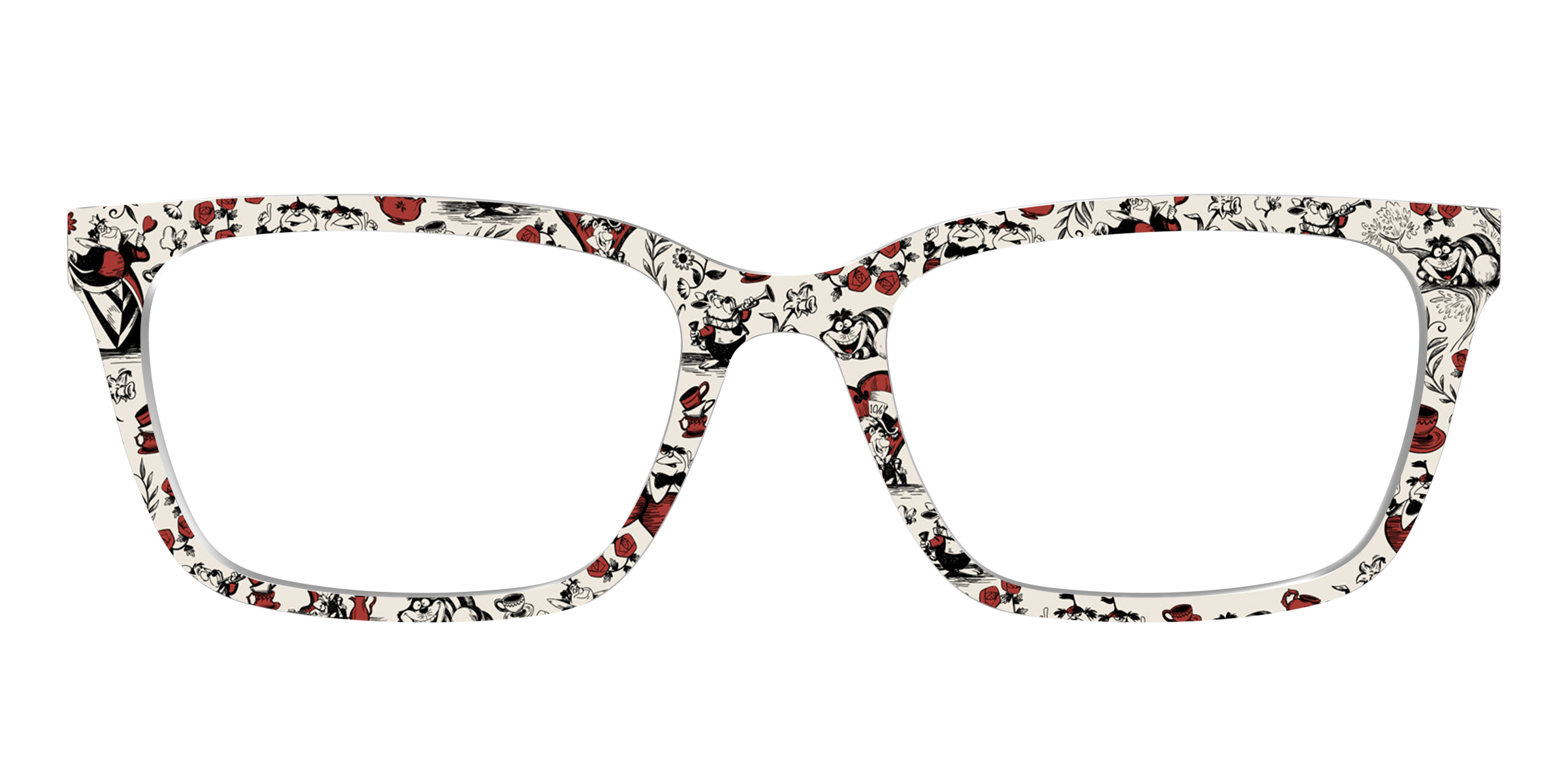 Pair Eyewear Collabs Queen of Hearts Toile top occhiali DY70