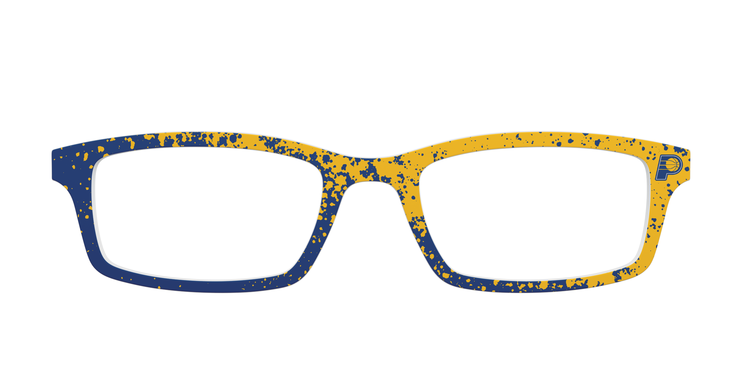 Pair Eyewear School Spirit The Pacers Splatter top per occhiali blu
