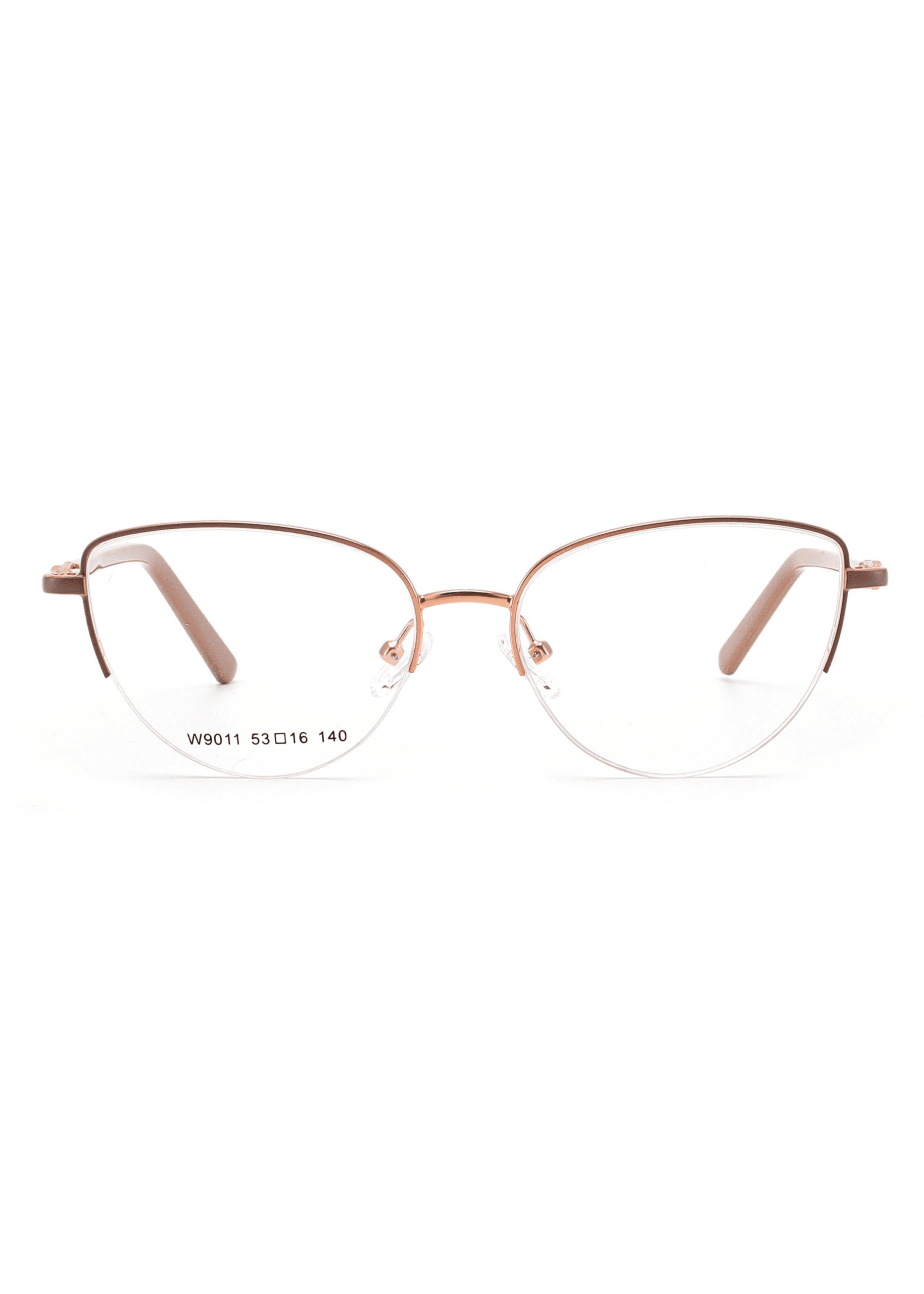 Ouyuan W9011 montatura donna cat-eye fotocromatica acciaio