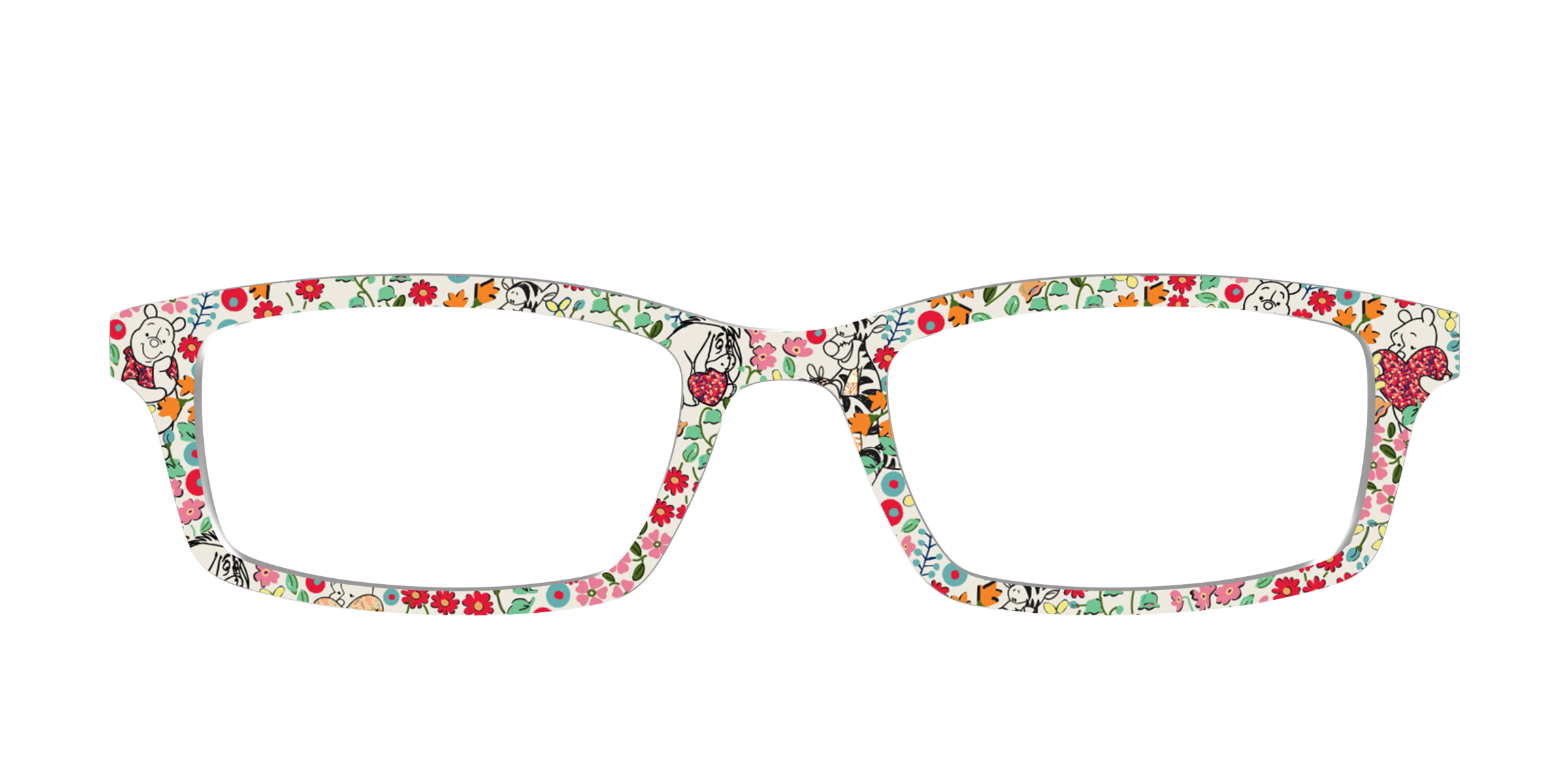 Pair Eyewear Collabs Pooh Cottage Floral top occhiali fiori