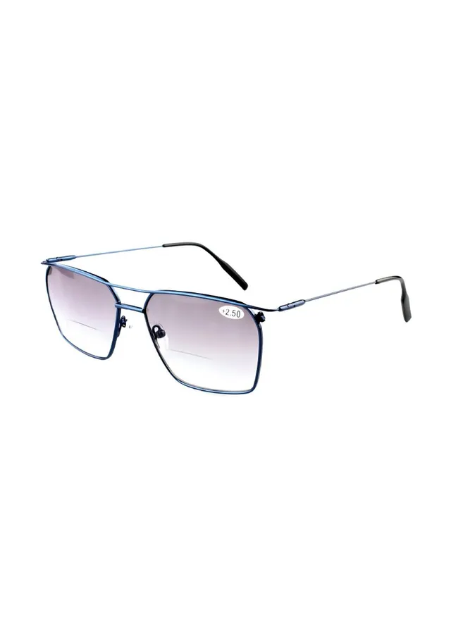 Ouyuan JH2157 occhiali lettura polarizzati nero +250 metallo