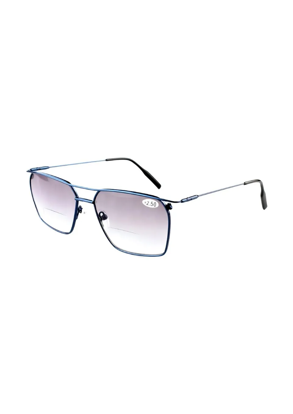 Ouyuan JH2157 occhiali lettura polarizzati nero +250 metallo