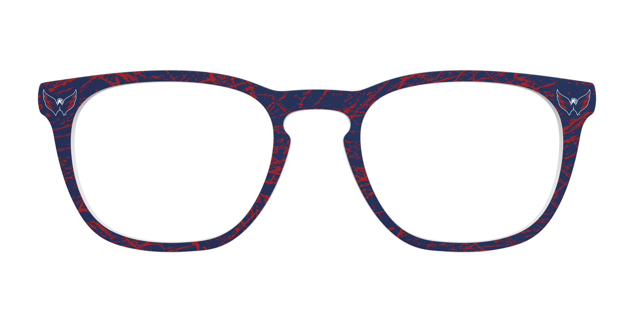 Pair Eyewear School Spirit The Capitals Ice top occhiali blu rosso