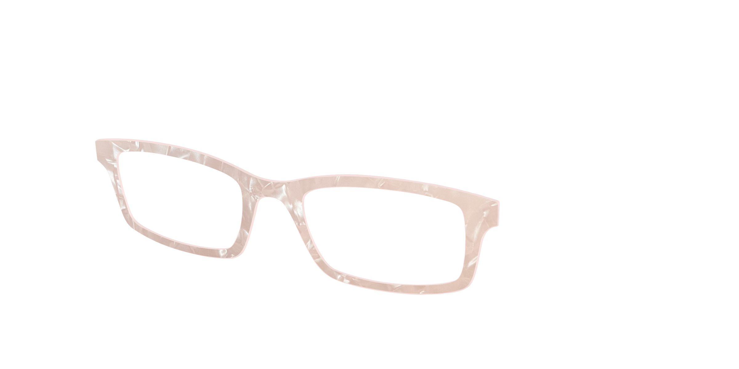 Pair Eyewear Design Tops Rose Quartz Pearl Marble top Cedro