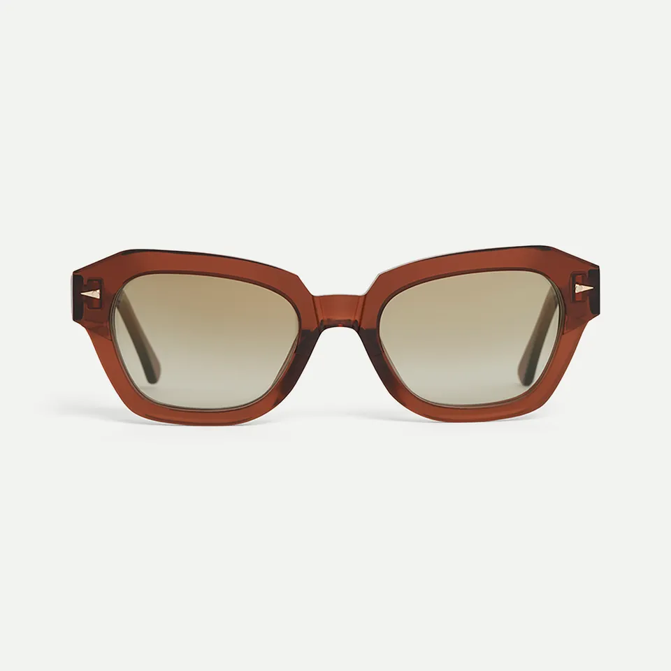 AHLEM Les Halles occhiali da sole verde cat eye