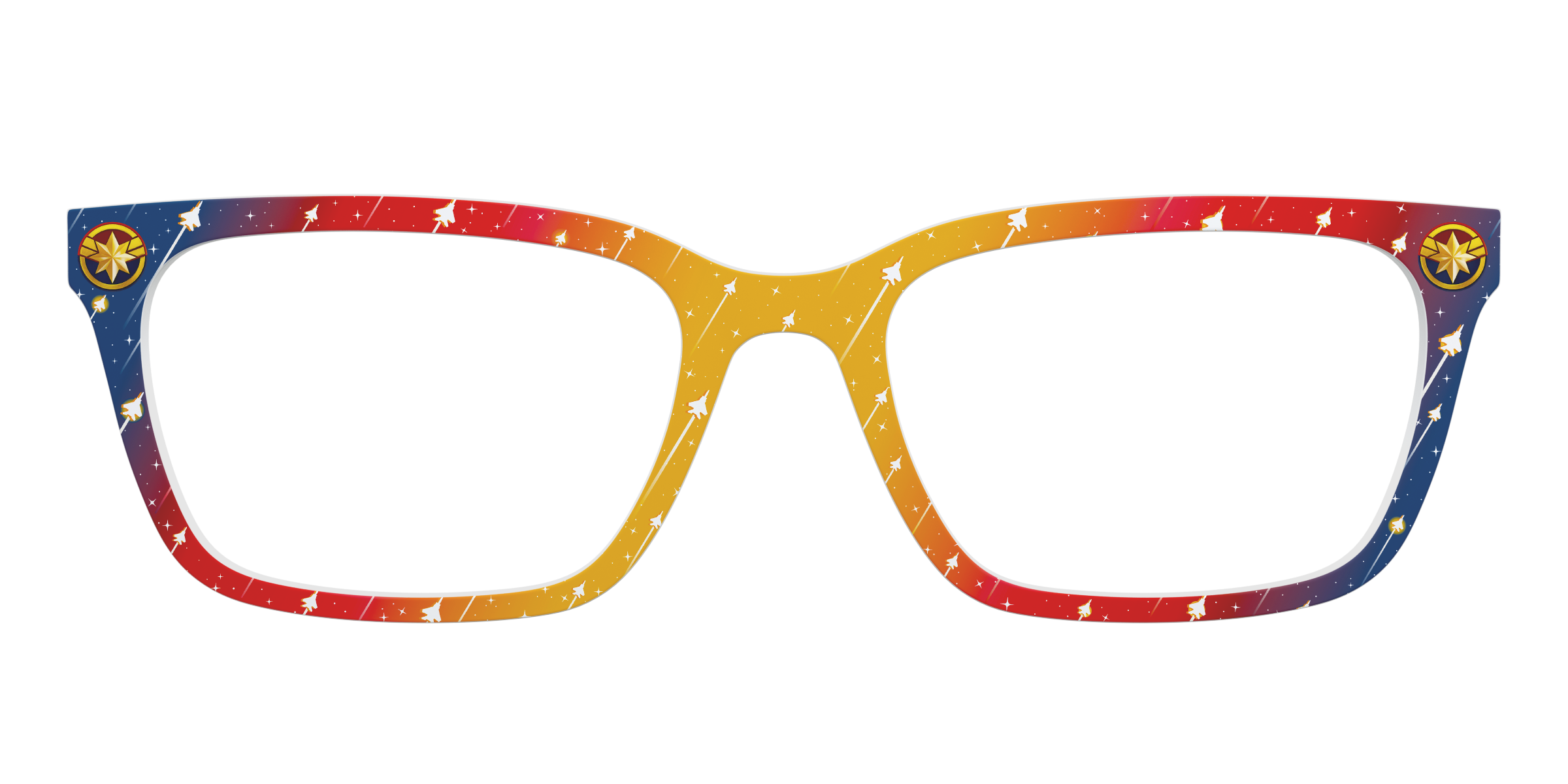 Pair Eyewear Collabs The Captain Marvel Suit top per occhiali Marvel