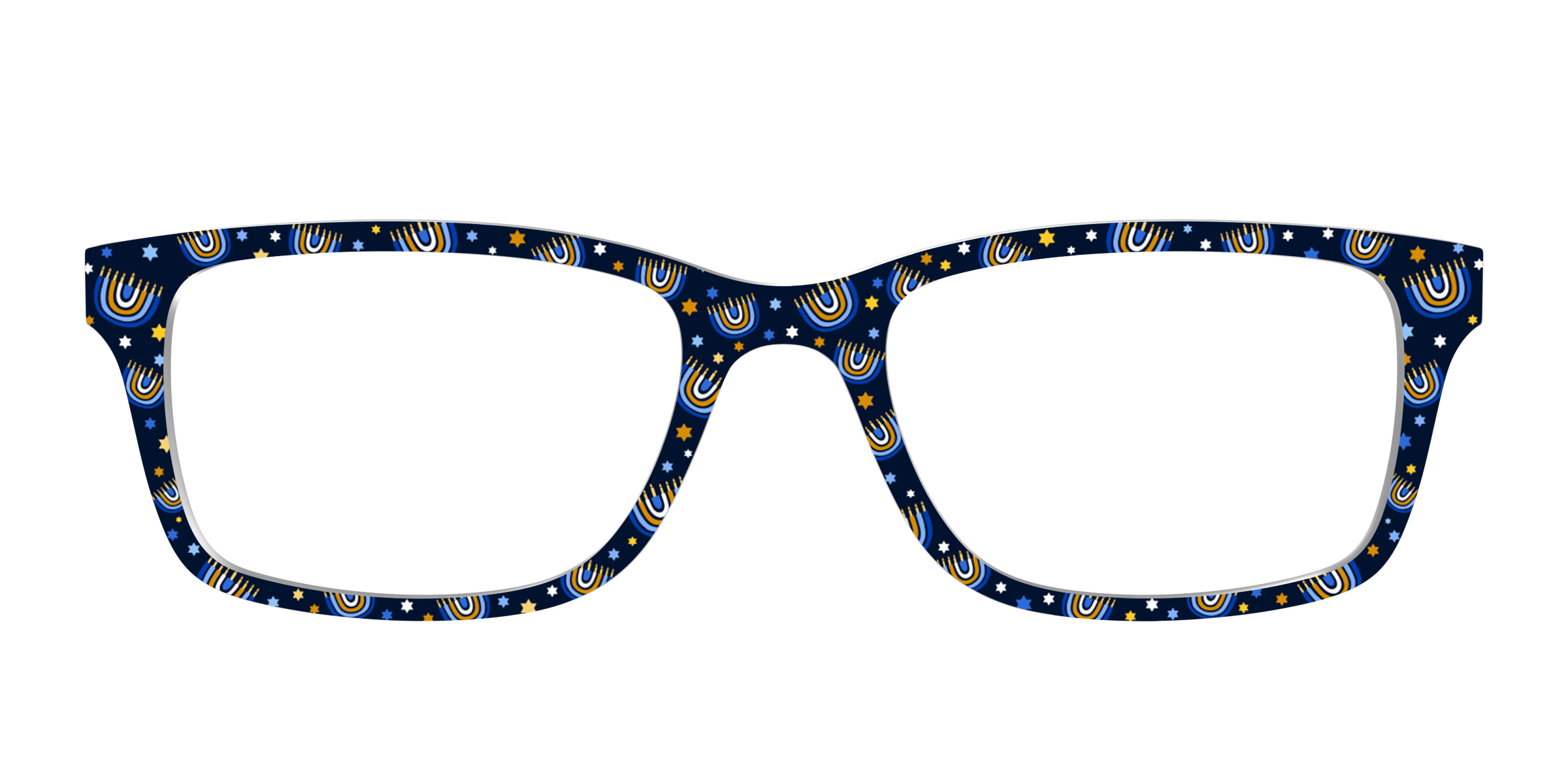 Pair Eyewear Design Tops Hanukkah Menorahs top per occhiali festa