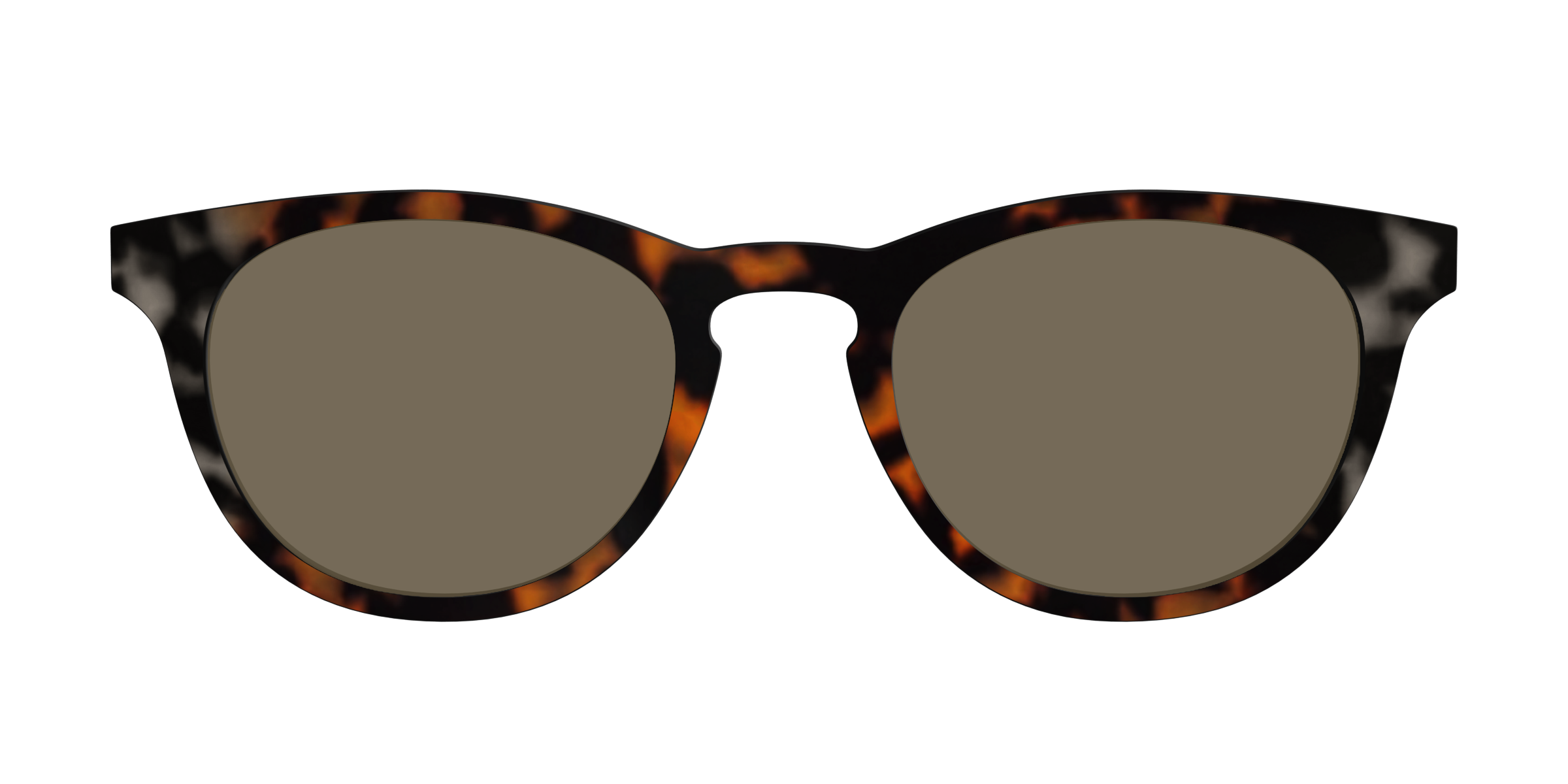 Pair Eyewear Sun Tops Polarized Gray Amber Tortoise clip sole