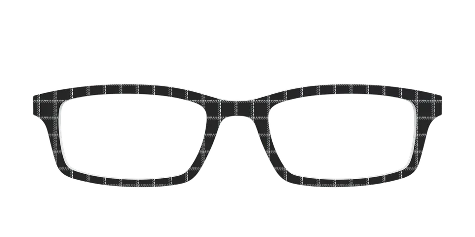 Pair Eyewear Solid Tops The Windowpane Plaid top nero F34