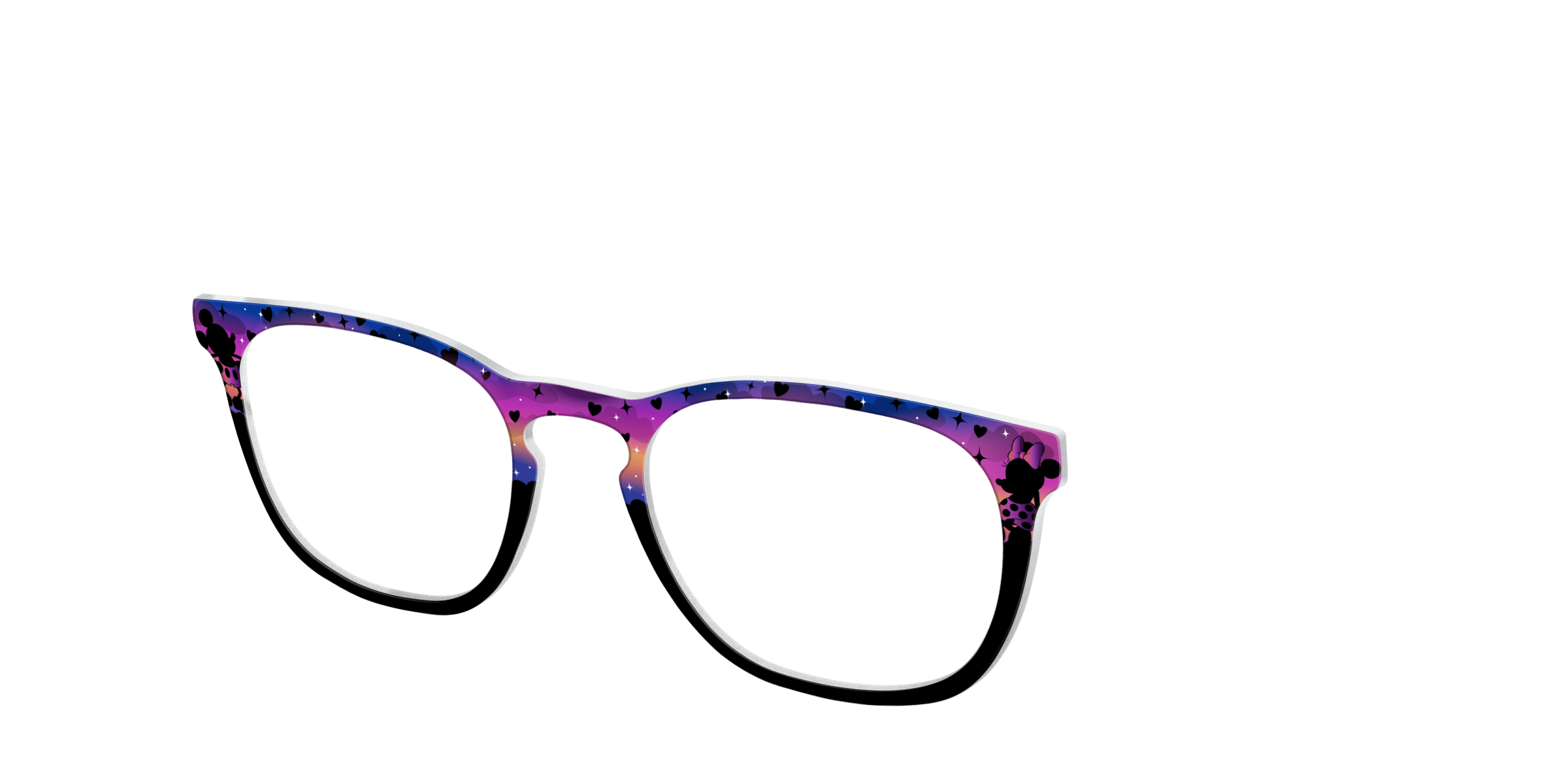 Pair Eyewear Collabs Mickey Minnie Shadow top DY4