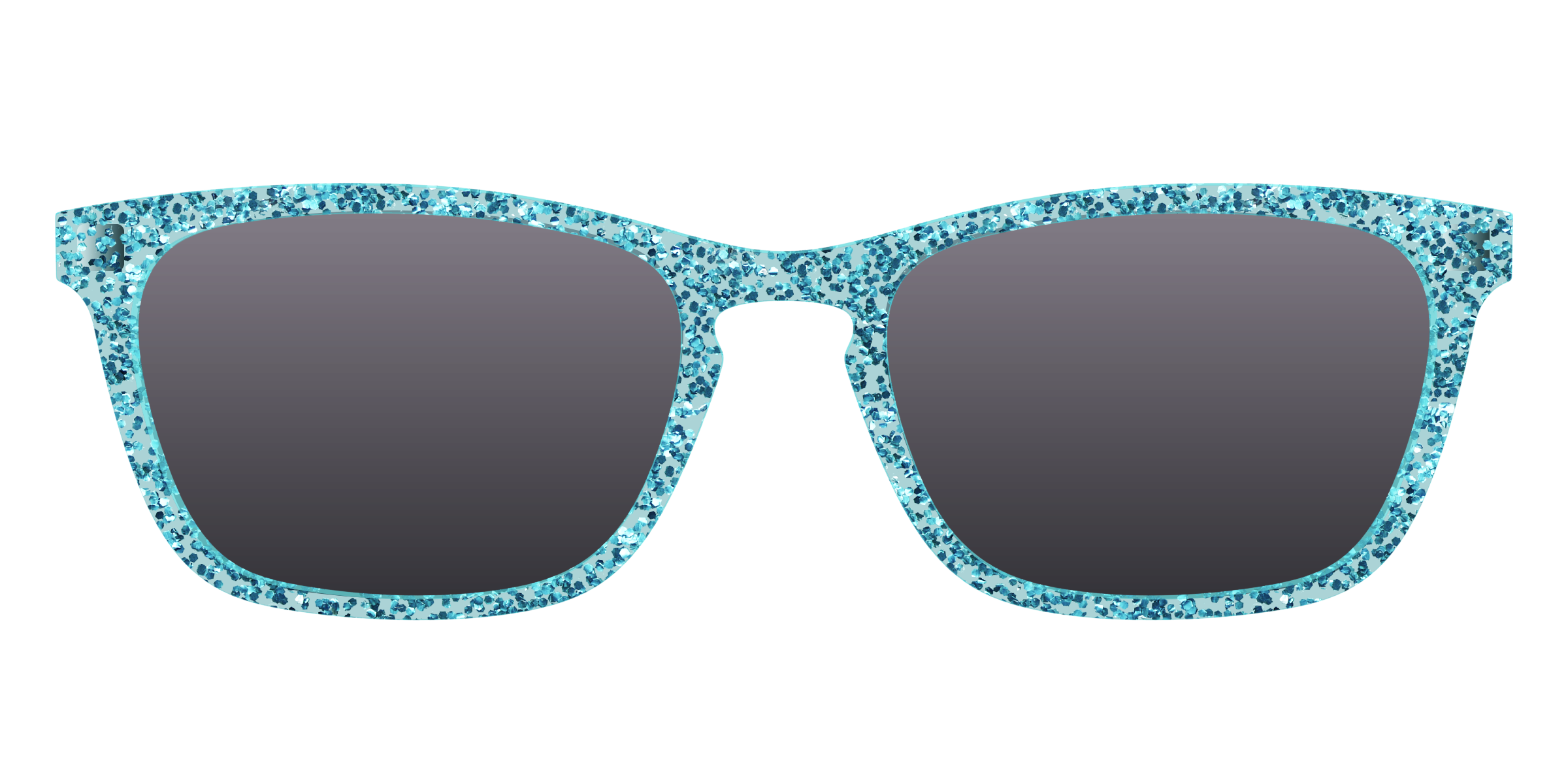 Pair Eyewear Sun Tops Aquamarine Sparkle top sole polarizzato