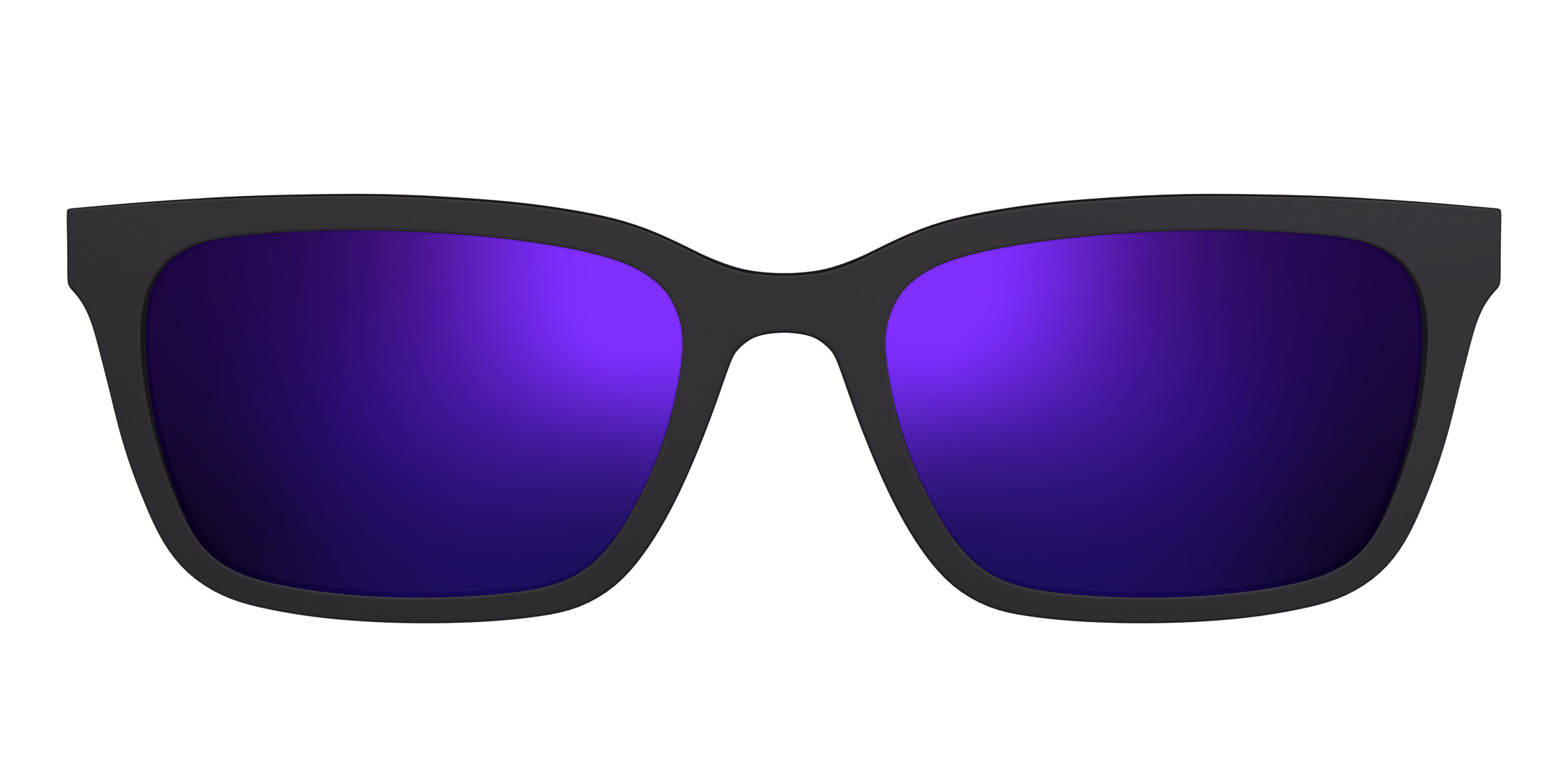 Pair Eyewear Sun Tops Polarized Purple top sole viola