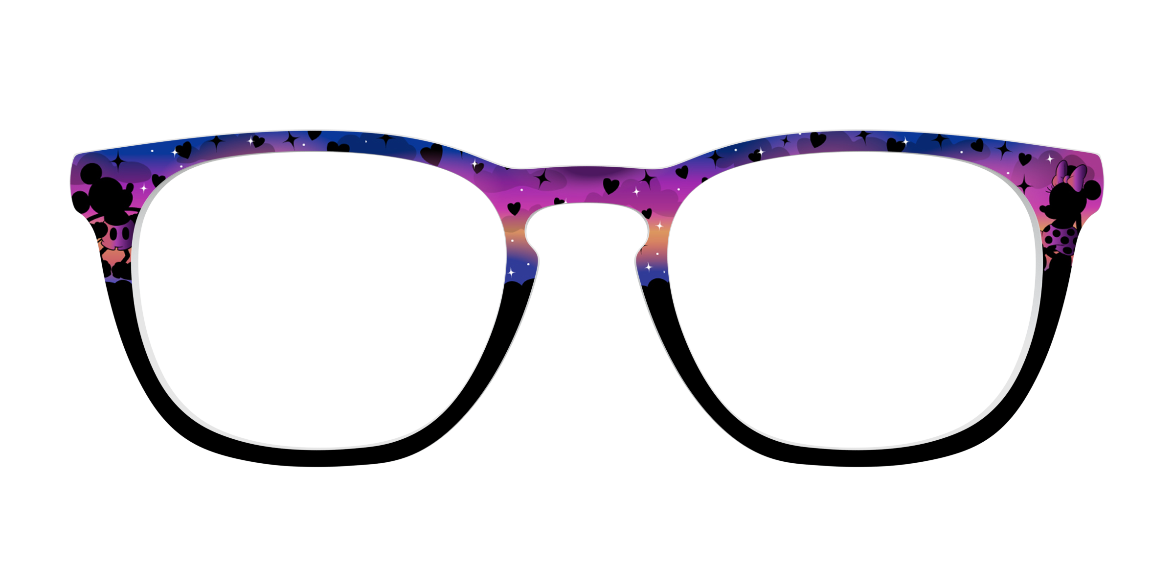Pair Eyewear Collabs Mickey Minnie Shadow top DY4