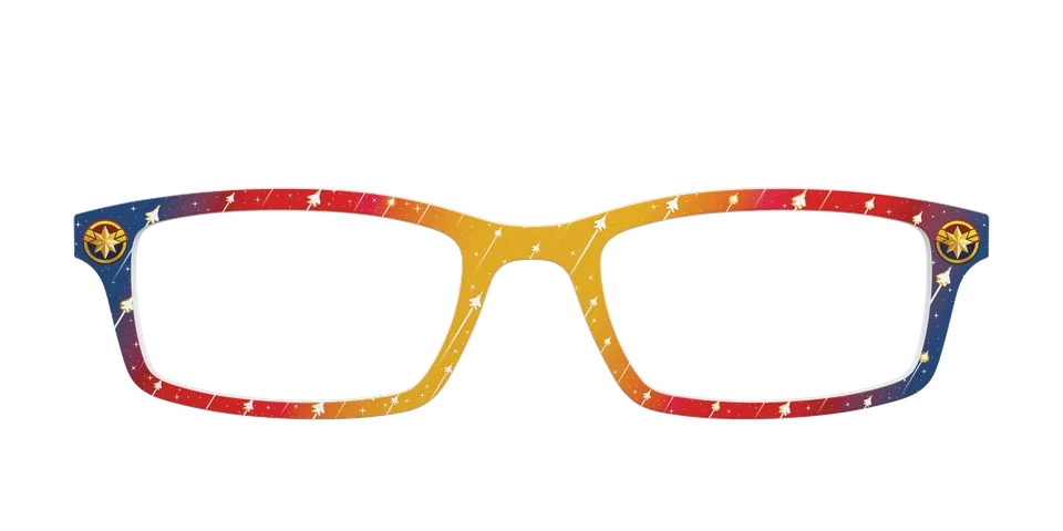 Pair Eyewear Collabs The Captain Marvel Suit top per occhiali Marvel