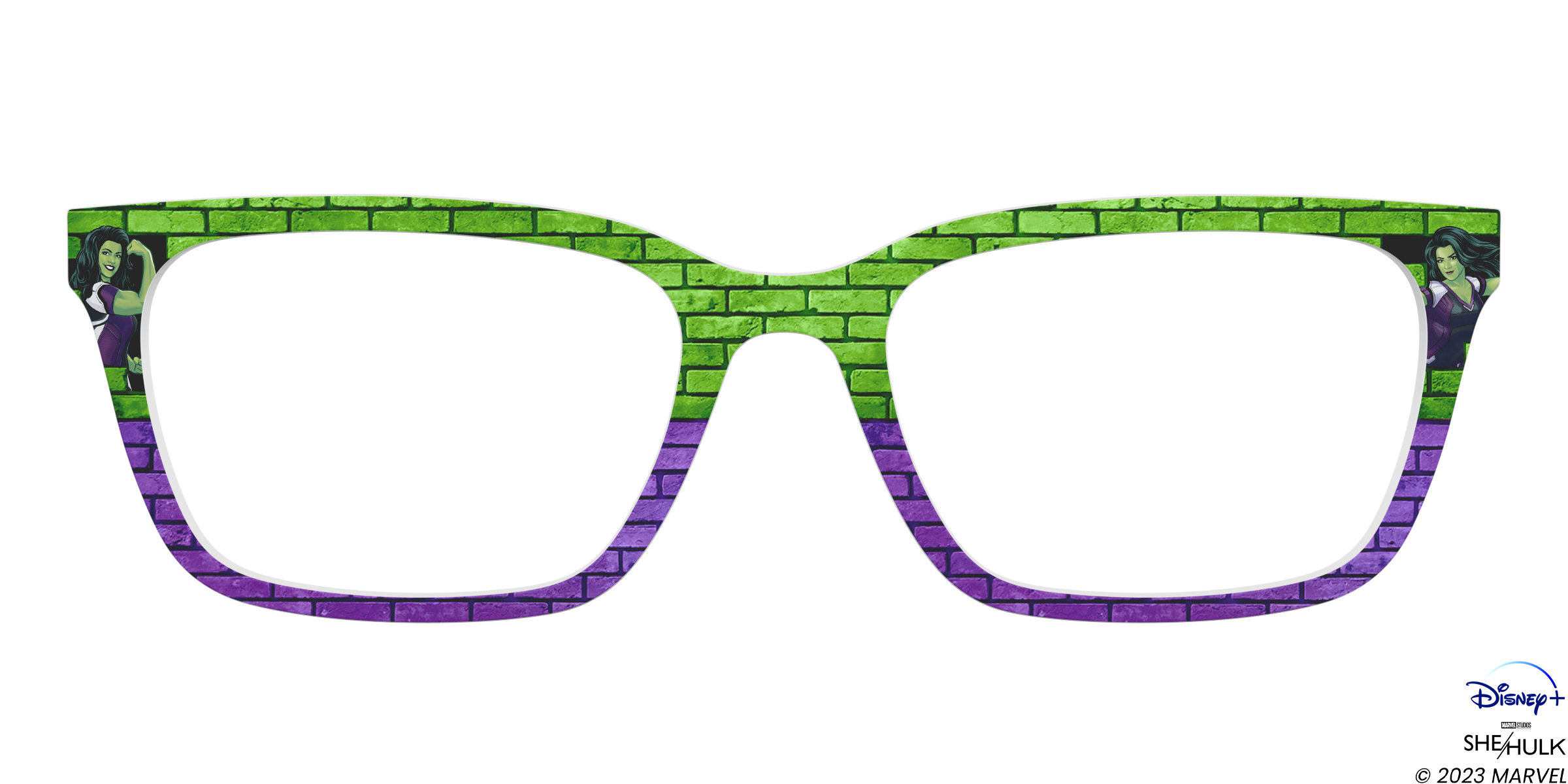 Pair Eyewear Collabs The She Hulk MR22 top occhiali verde