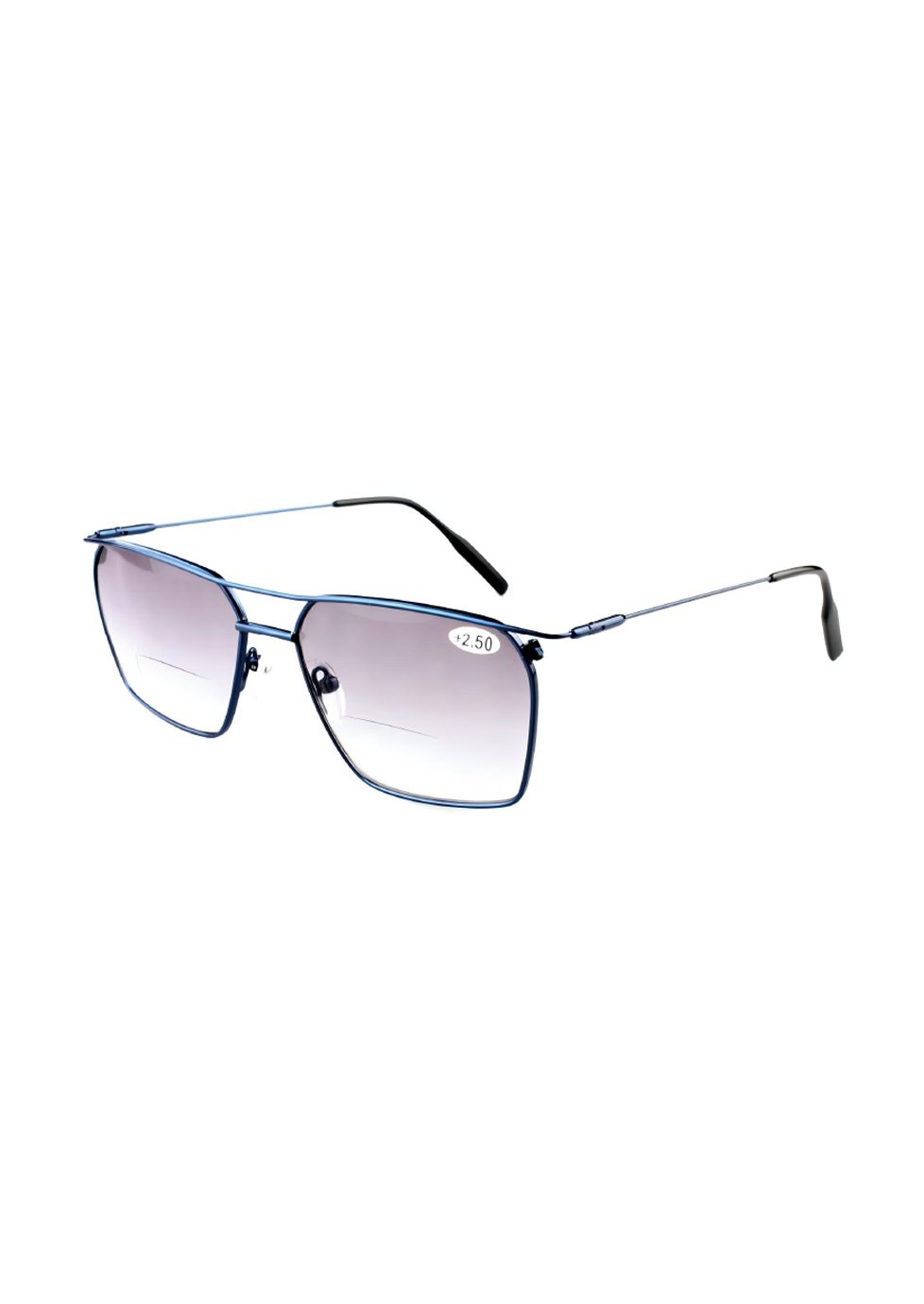 Ouyuan JH2157 occhiali lettura polarizzati nero +250 metallo