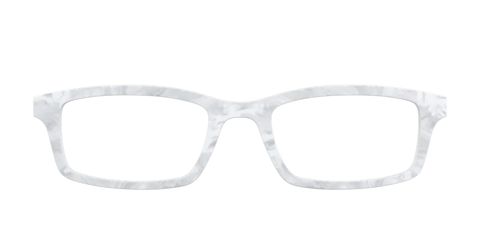 Pair Eyewear Solid Tops White Pearlescent top occhiali bianco