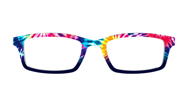 Pair Eyewear Design Funky Tie-Dye top occhiali multicolore