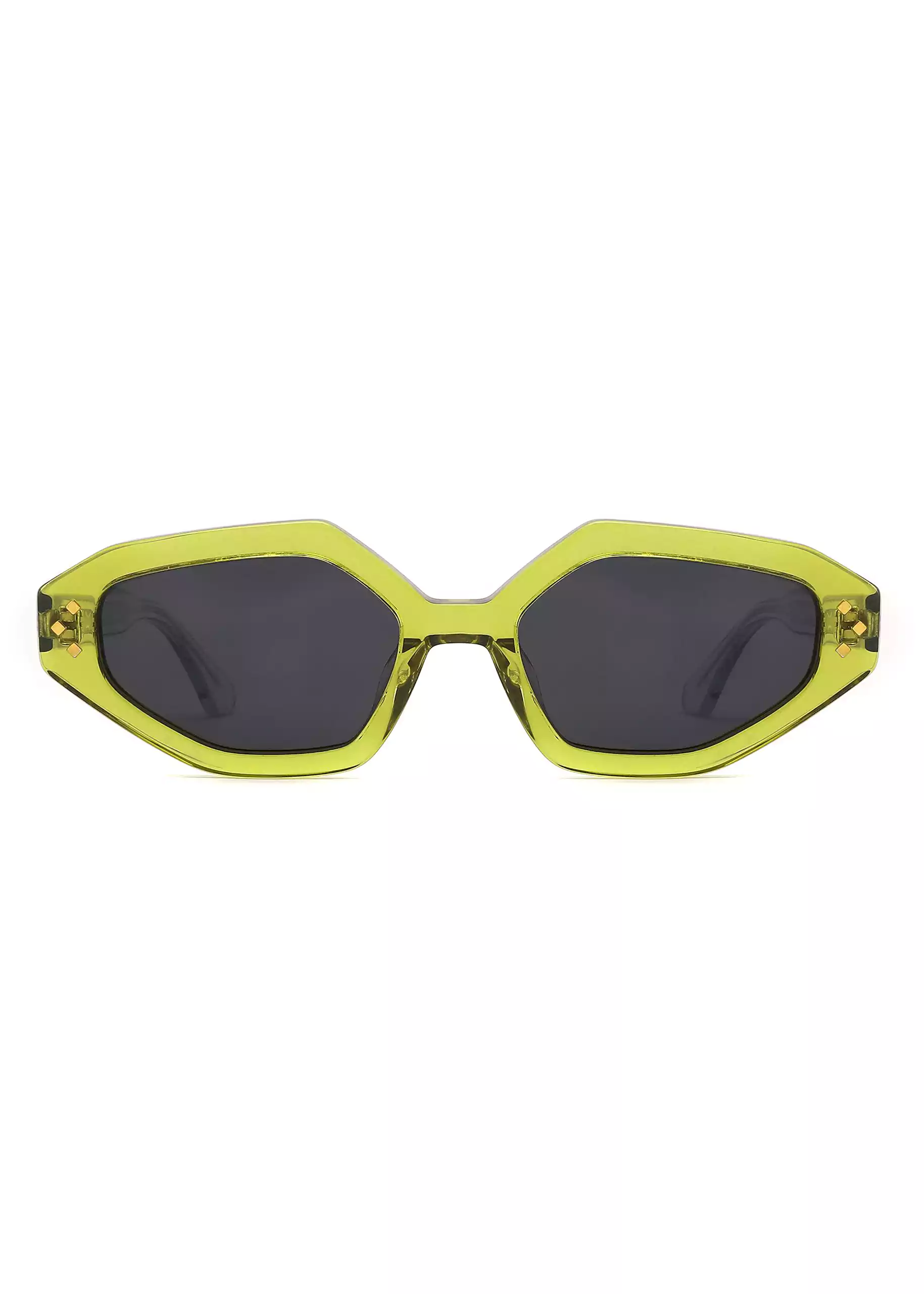 Ouyuan YD1205T Occhiali da Sole Donna Nero Polarizzate